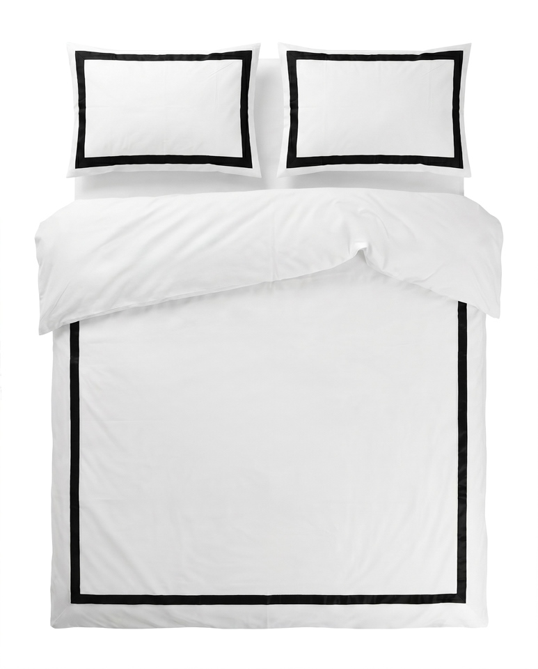 Set de Lenjerie de Pat Residence 200x2x220 cm, 100% Poliester Alb - SHP [2]