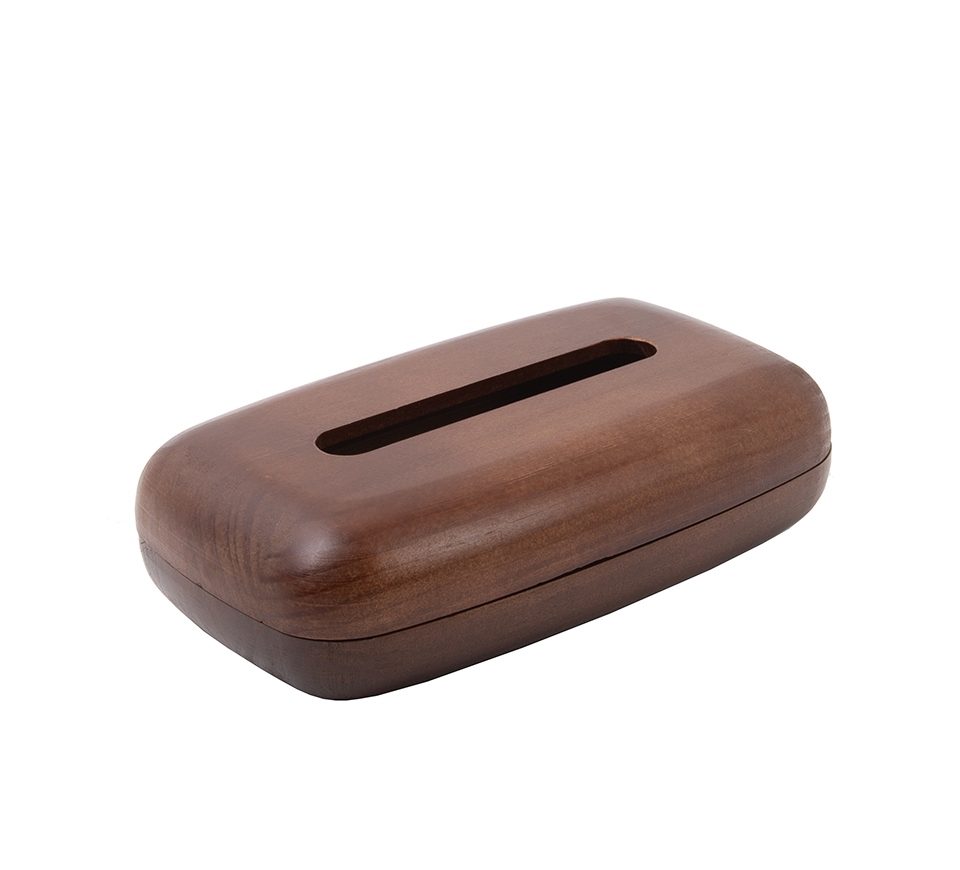 Recipient pentru Șervețele Woodie 22x13x7 cm, Lemn Maro - SHP [2]