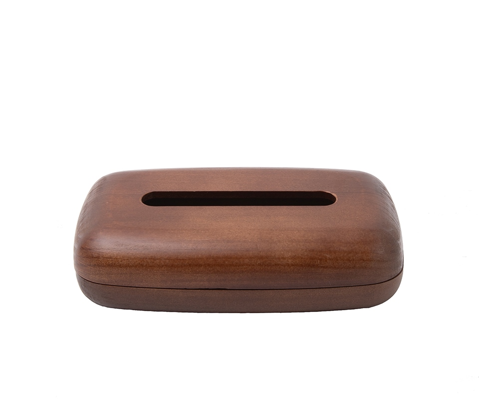 Recipient pentru Șervețele Woodie 22x13x7 cm, Lemn Maro - SHP [3]