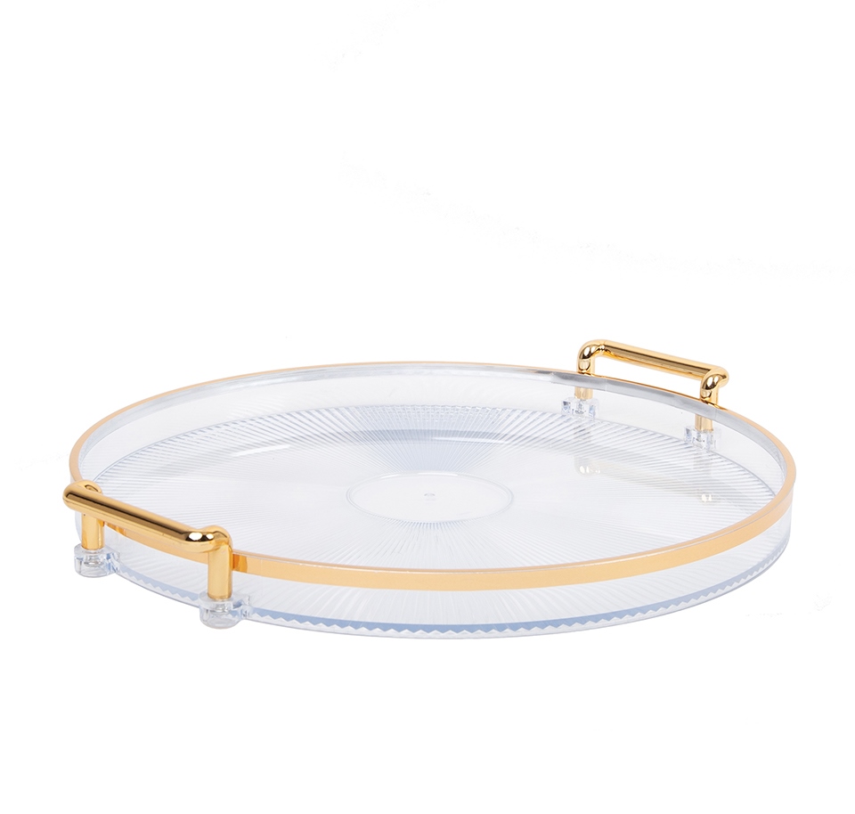 Produse - Tavă Decorativă Luxi 27x2,2x27 cm, Acril - SHP