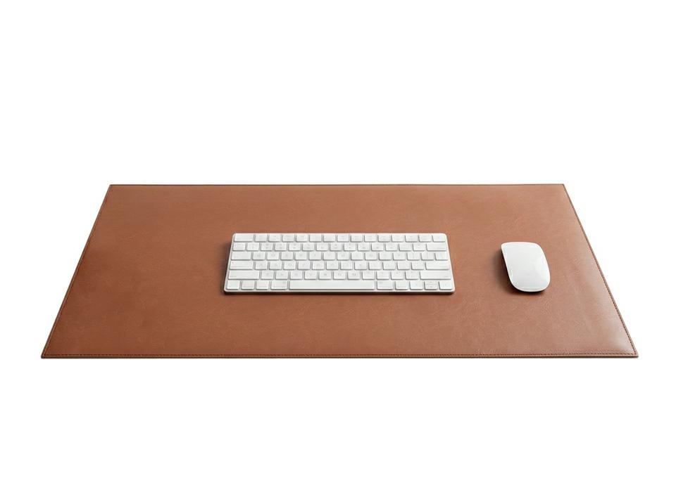 Cutii decorative - Suport pentru Tastatură Stinger 40x40x80 cm, Piele Ecologică Maro - SHP