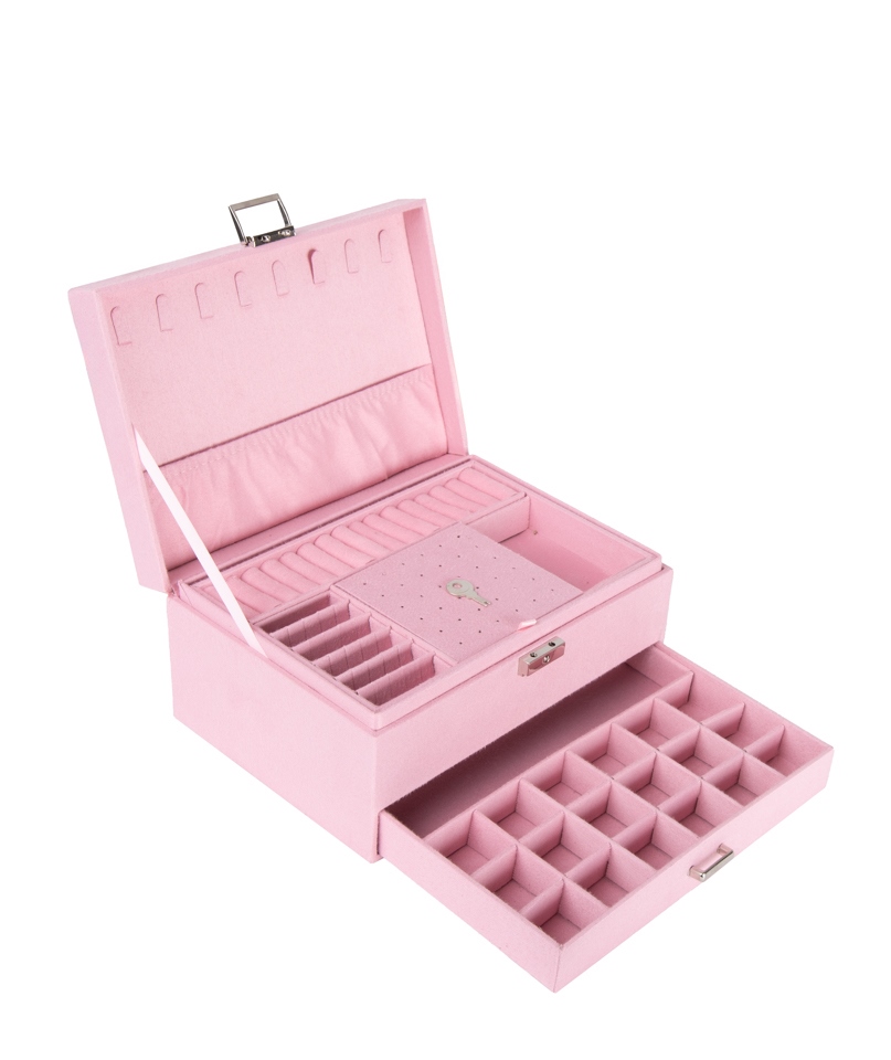 Organizer pentru Bijuterii Royal 24,5x17x11 cm, Roz - SHP [3]
