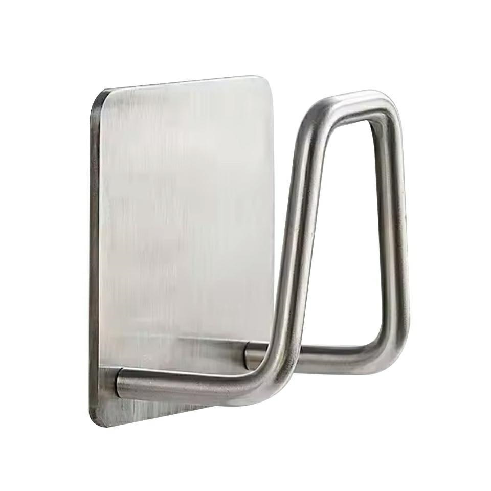 Set de 2 Suporturi pentru Burete Pomax 5x3,5x5 cm, Metal Argintiu - SHP [5]
