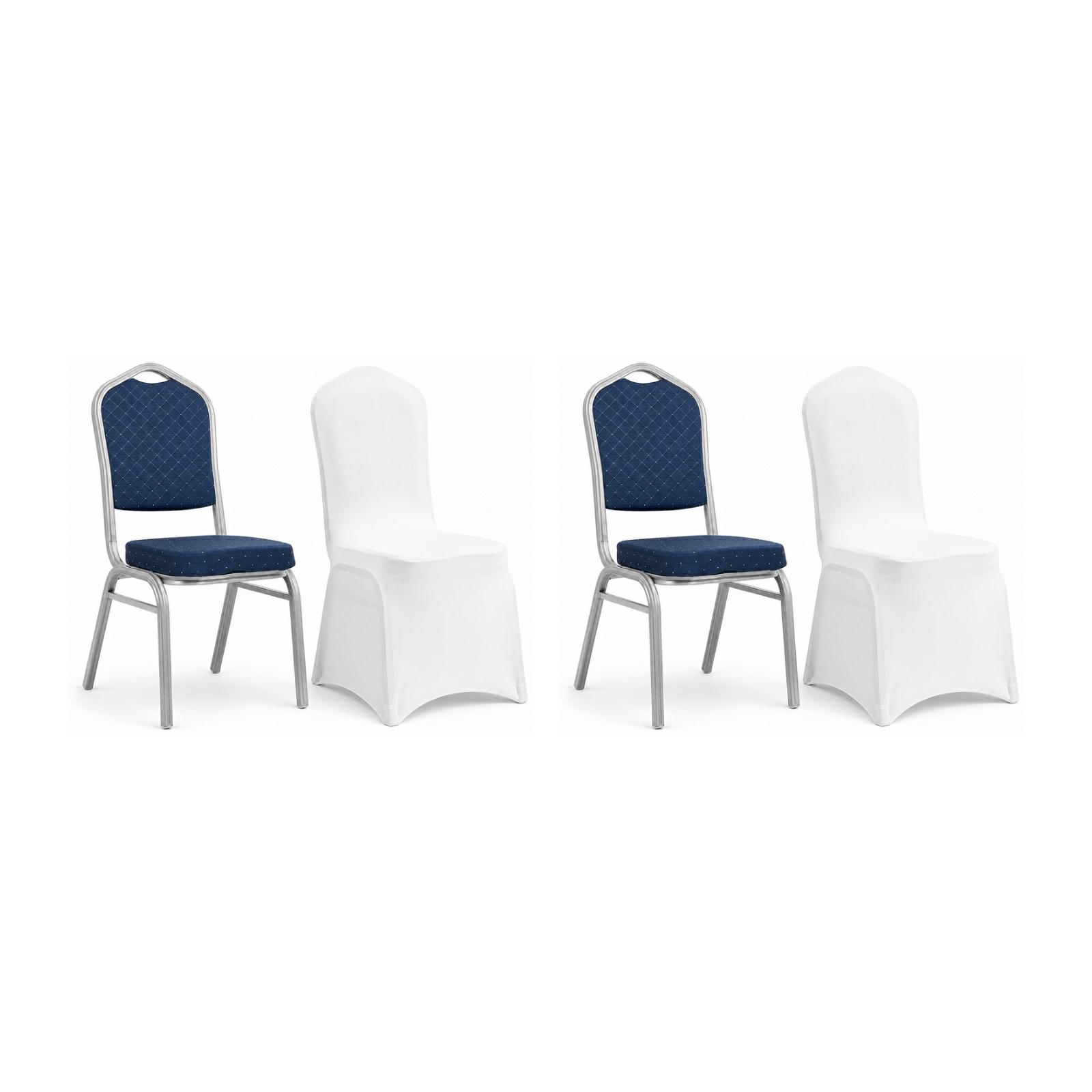 Scaune - Set de 2 Scaune Ares 46x58x93,5 cm, Granat - King Home