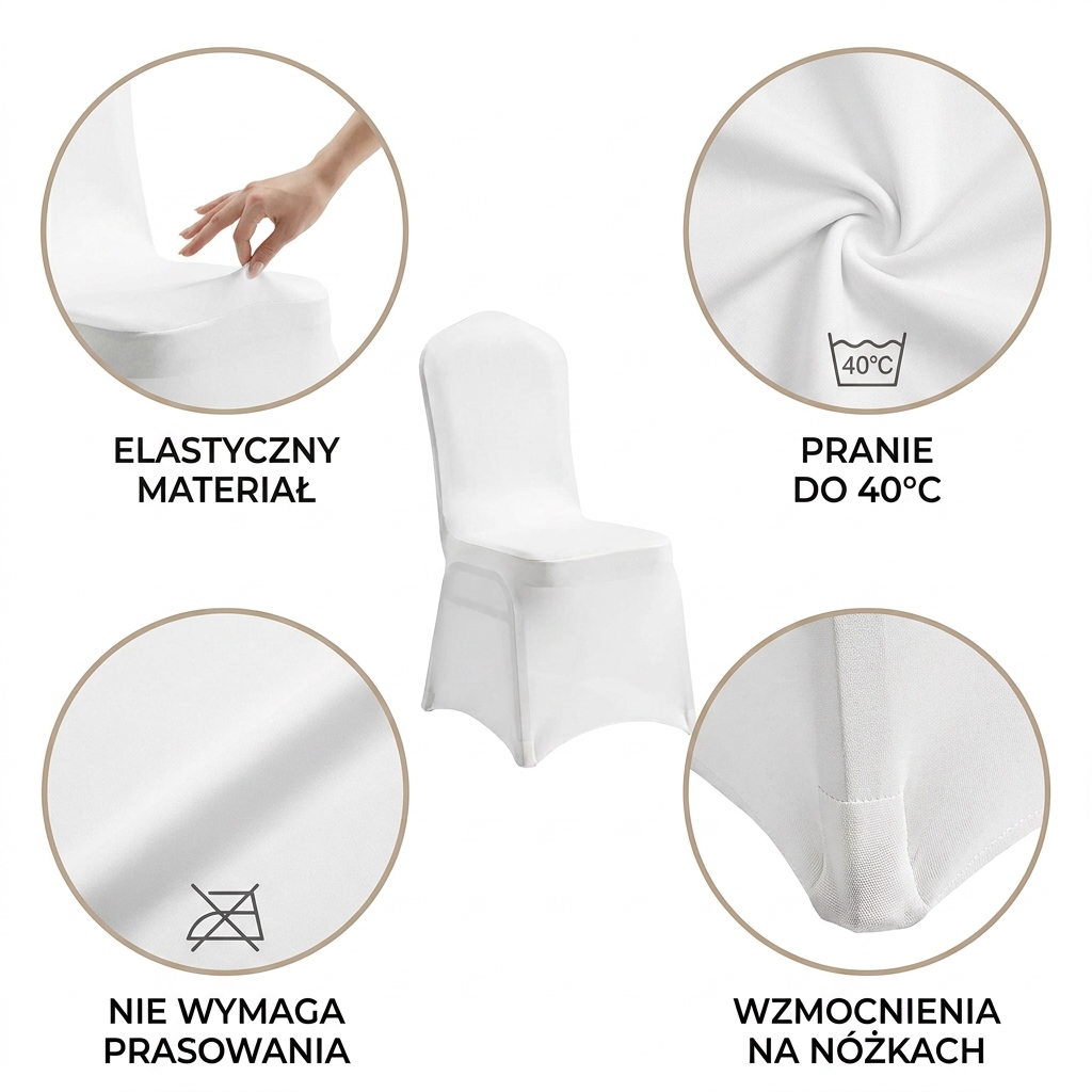 Set de 4 Scaune Hera 46x58x93,5 cm - King Home [5]