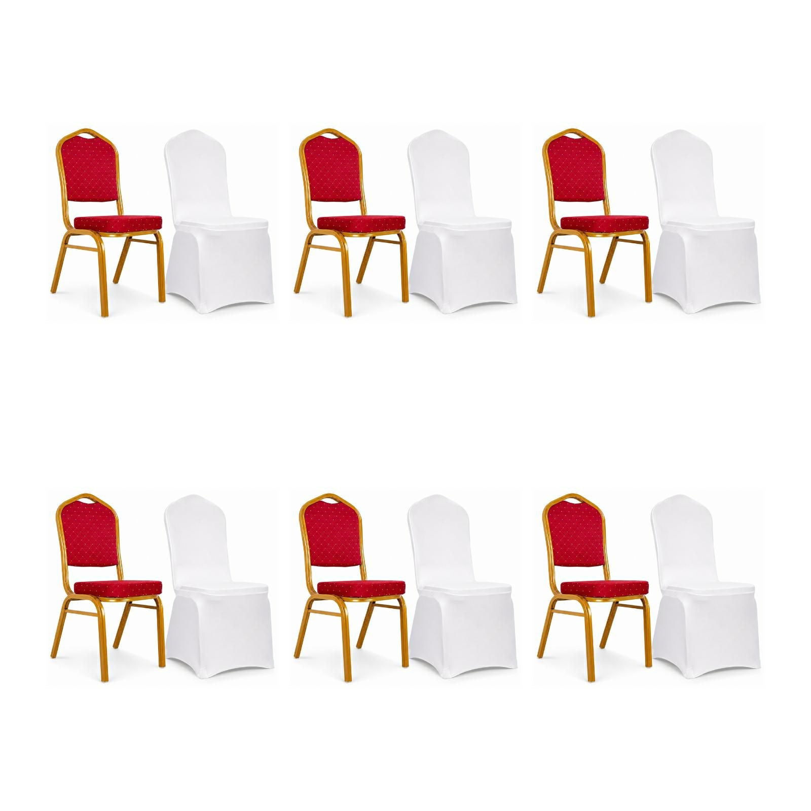 Scaune - Set de 6 Scaune Heros 46x58x93,5 cm - King Home
