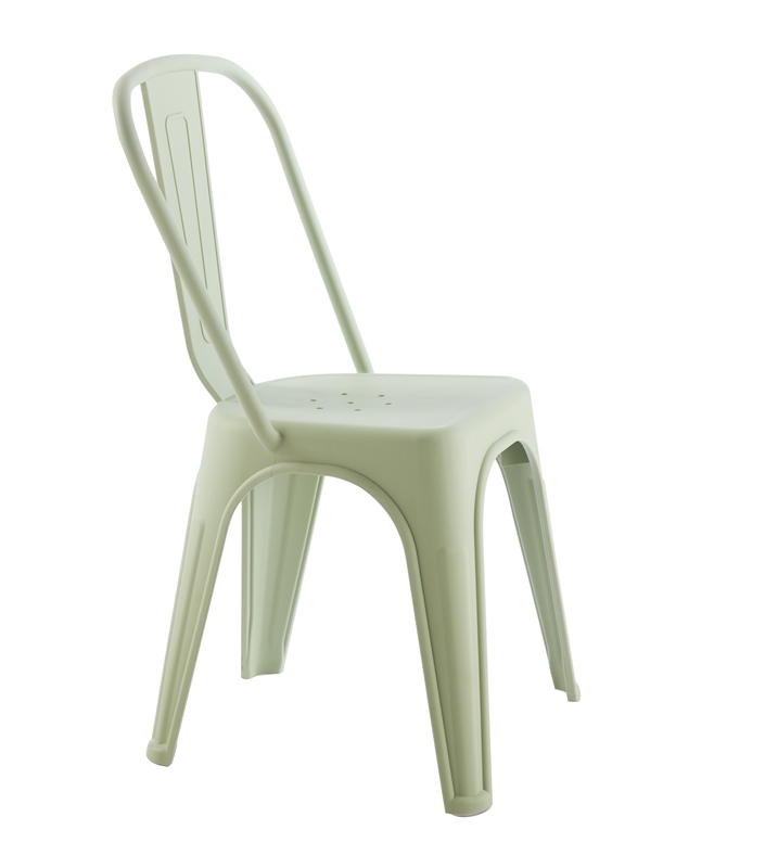 Set de 2 Scaune Tower Paris PP 46x50x86 cm, Plastic Verde Deschis - King Home [2]