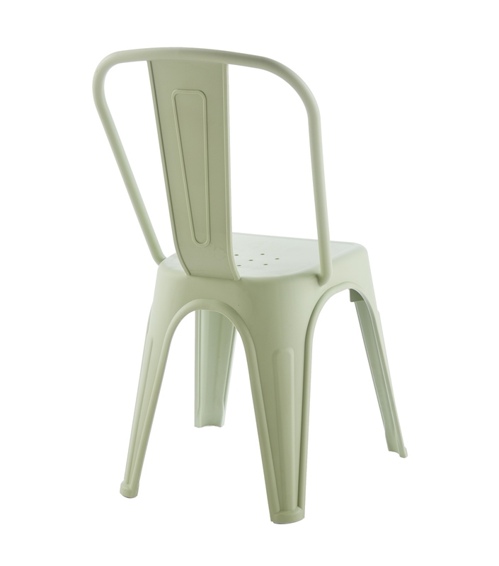 Set de 2 Scaune Tower Paris PP 46x50x86 cm, Plastic Verde Deschis - King Home [4]