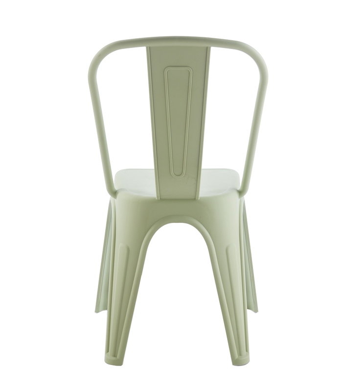 Set de 6 Scaune Tower Paris PP 46x50x86 cm, Plastic Rezistent Verde Deschis - King Home [4]