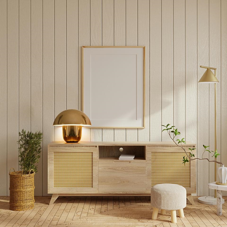 Lampă de Masă Mushroom, Oțel Lacuit Alamă - Kare Design [5]
