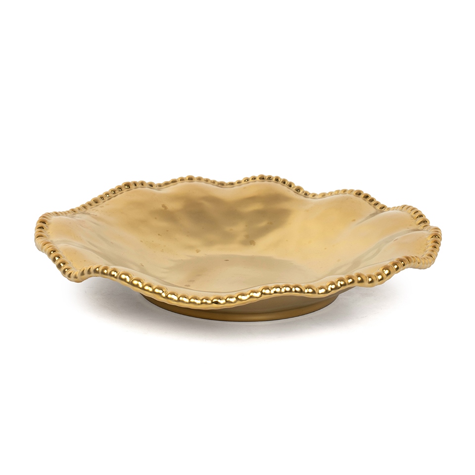 Set de 2 Platouri Bell 36 35,8x6,5x35,8 cm, Porcelană Glazurat - Kare Design [2]