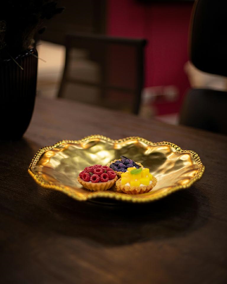 Set de 2 Platouri Bell 36 35,8x6,5x35,8 cm, Porcelană Glazurat - Kare Design [7]
