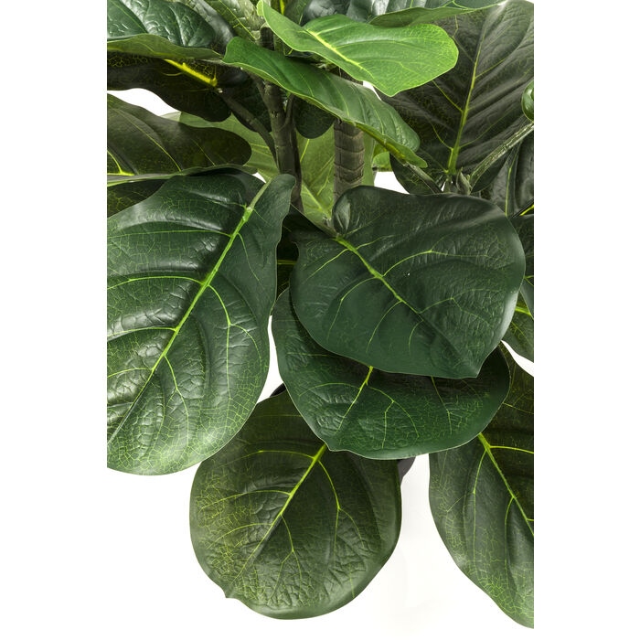 Plantă Decorativă Fiddle Leaf 30x17x120 cm, Polietilen Verde - Kare Design [3]