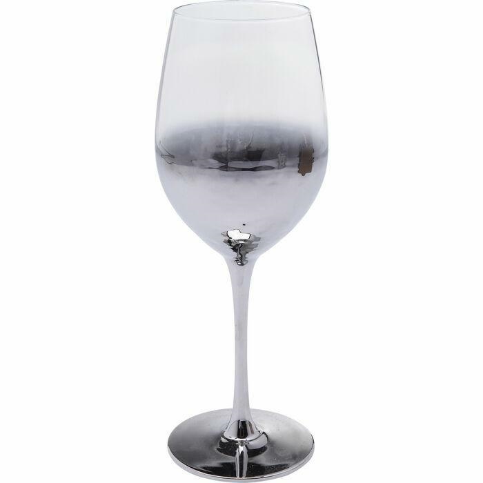 Set de 4 Pahare pentru Vin Alb Night Sky 390 8x6x22 cm, Sticlă Argintiu, Lucios - Kare Design [2]