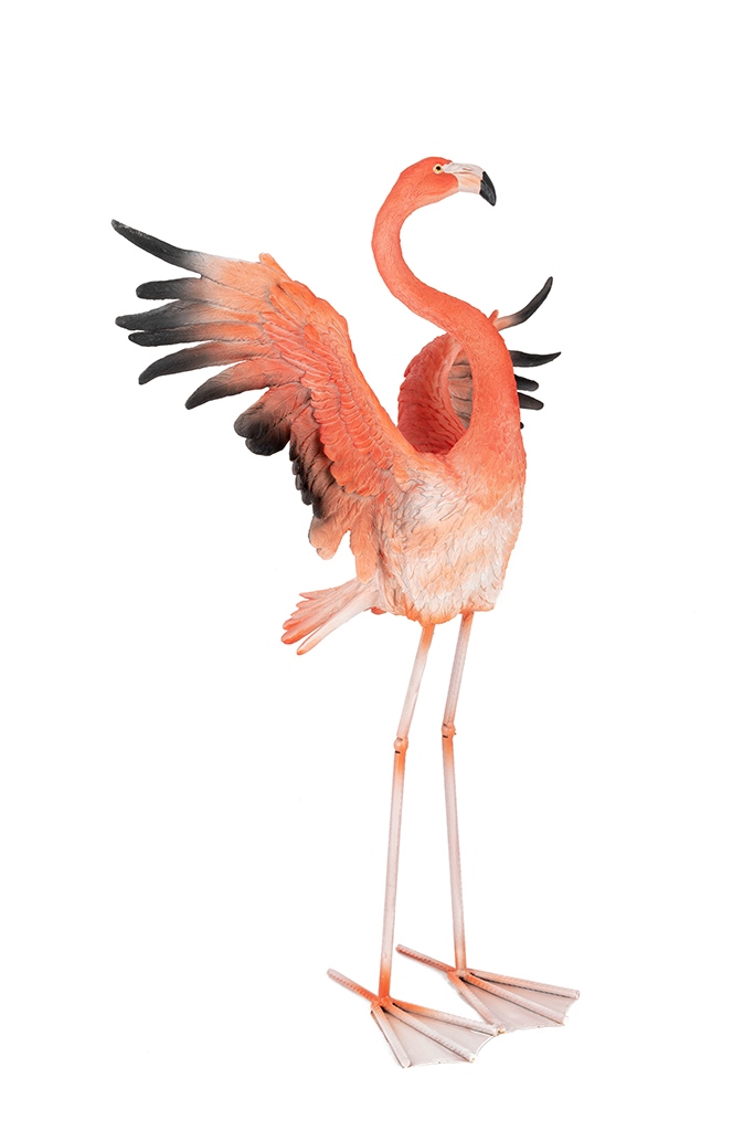 Produse - Decorațiune de Podea Flamingo Road Fly 49,5x28x66 cm, Colorată - Kare Design
