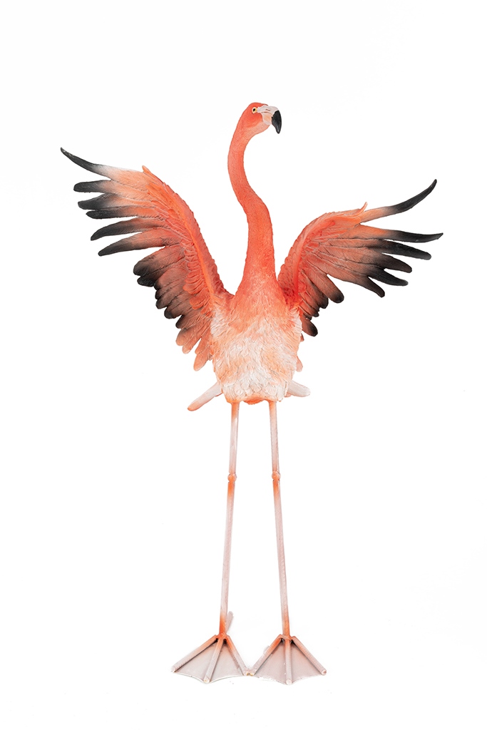 Decorațiune de Podea Flamingo Road Fly 49,5x28x66 cm, Colorată - Kare Design [2]