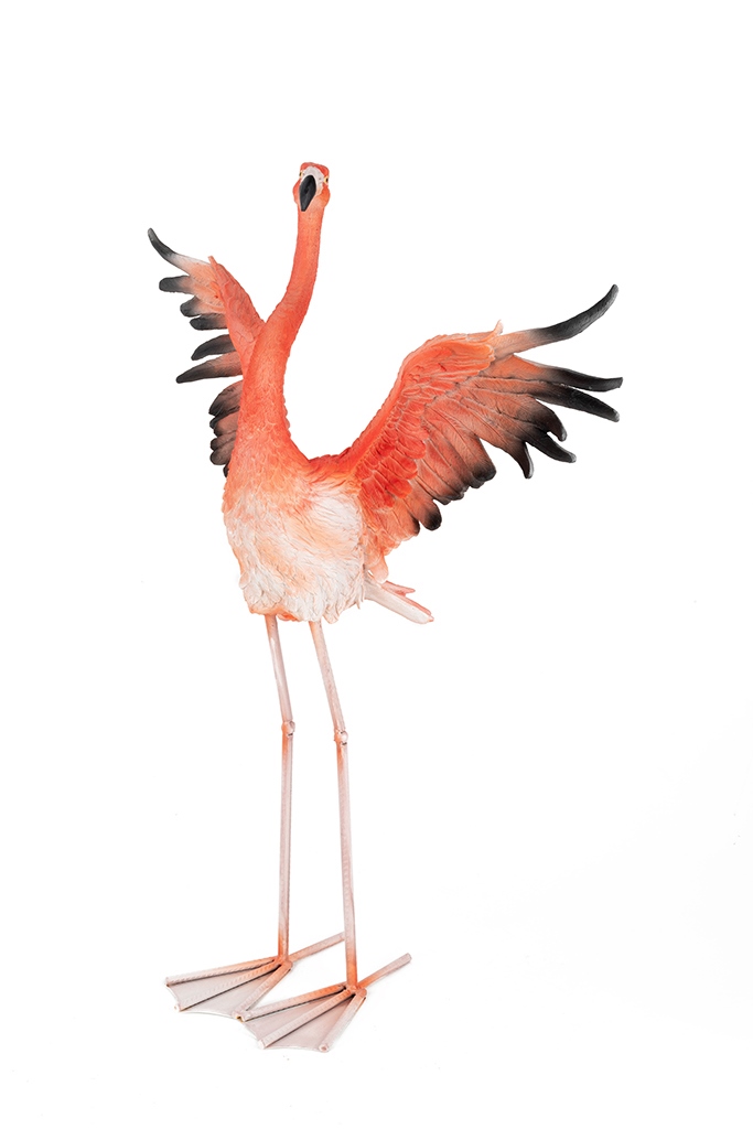 Decorațiune de Podea Flamingo Road Fly 49,5x28x66 cm, Colorată - Kare Design [3]