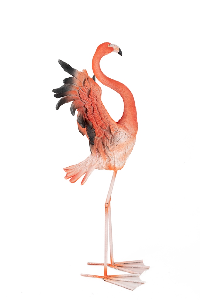 Decorațiune de Podea Flamingo Road Fly 49,5x28x66 cm, Colorată - Kare Design [4]