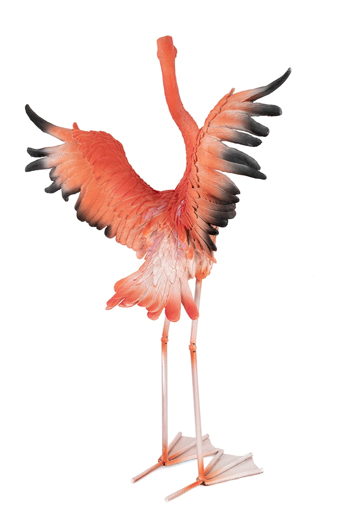 Decorațiune de Podea Flamingo Road Fly 49,5x28x66 cm, Colorată - Kare Design [5]
