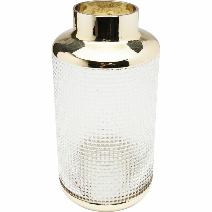 Produse - Vază Decorativă La Noble 15x15x30 cm, Sticlă - Kare Design
