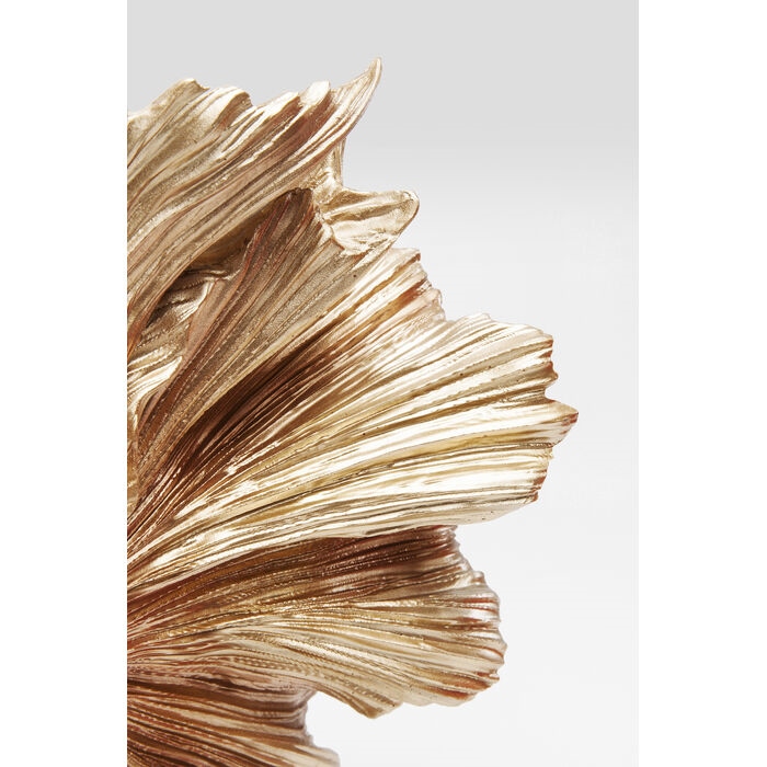 Decorațiune Betta Fish S 33,5x14x36,5 cm, Rășină Organică Auriu - Kare Design [4]