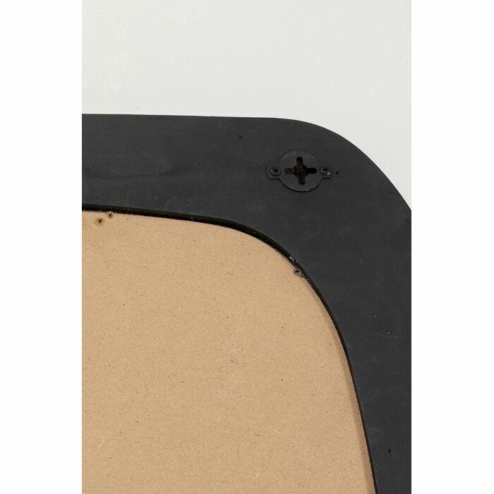 Oglindă Art Shapes 89x3x199 cm, Sticlă Oglindă și Placă MDF Lacuită Negru - Kare Design [5]
