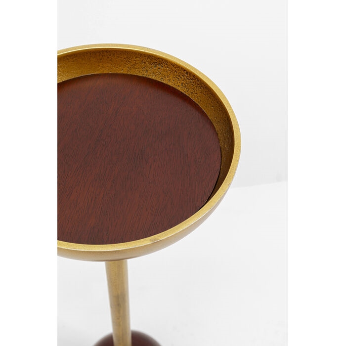 Masă Laterală Bibo 20 20,32x20,32x61 cm, Maro Auriu - Kare Design [3]
