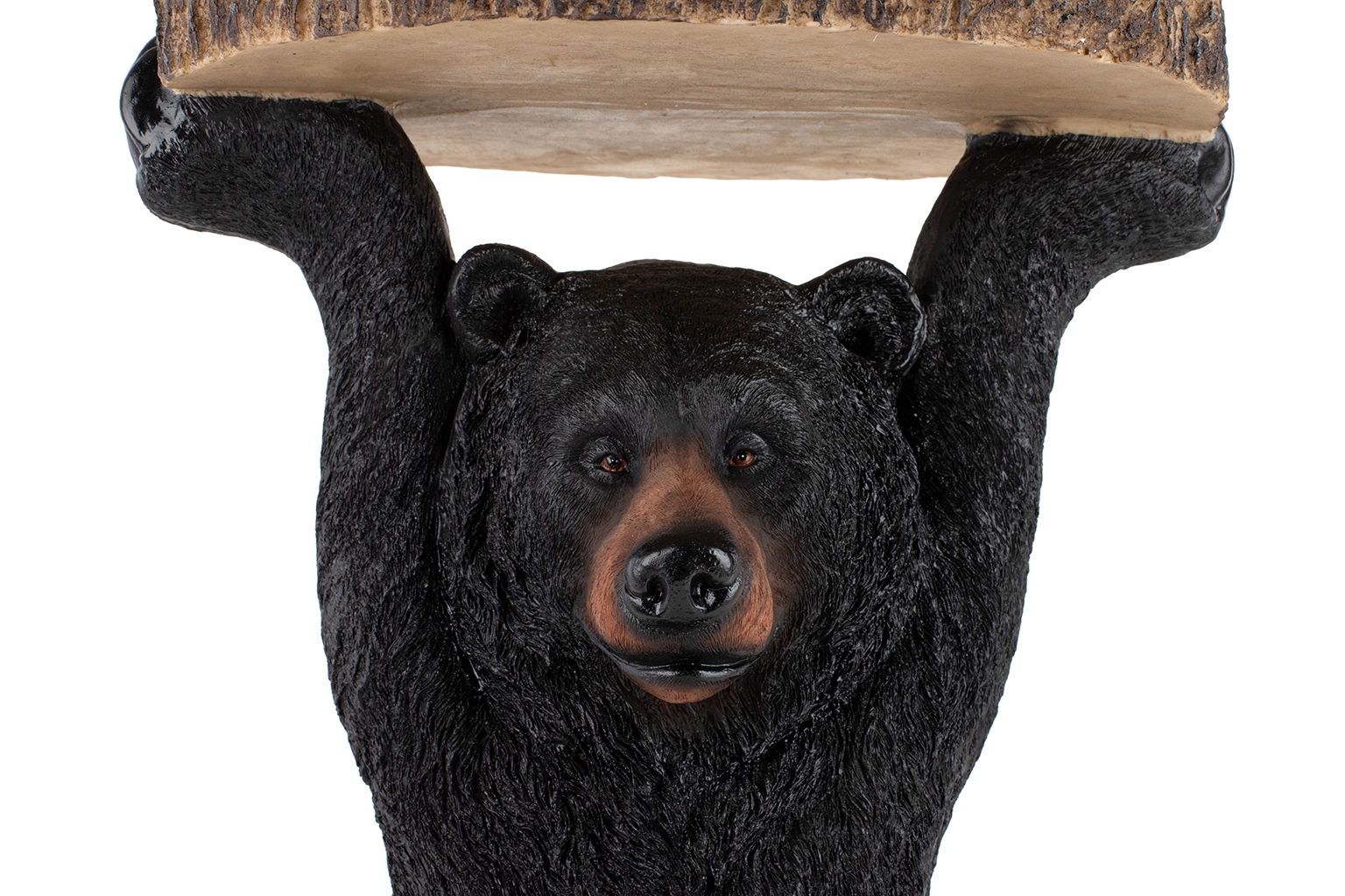 Măsuță Bear 40x40x53 cm, Plastic Negru - Kare Design [12]