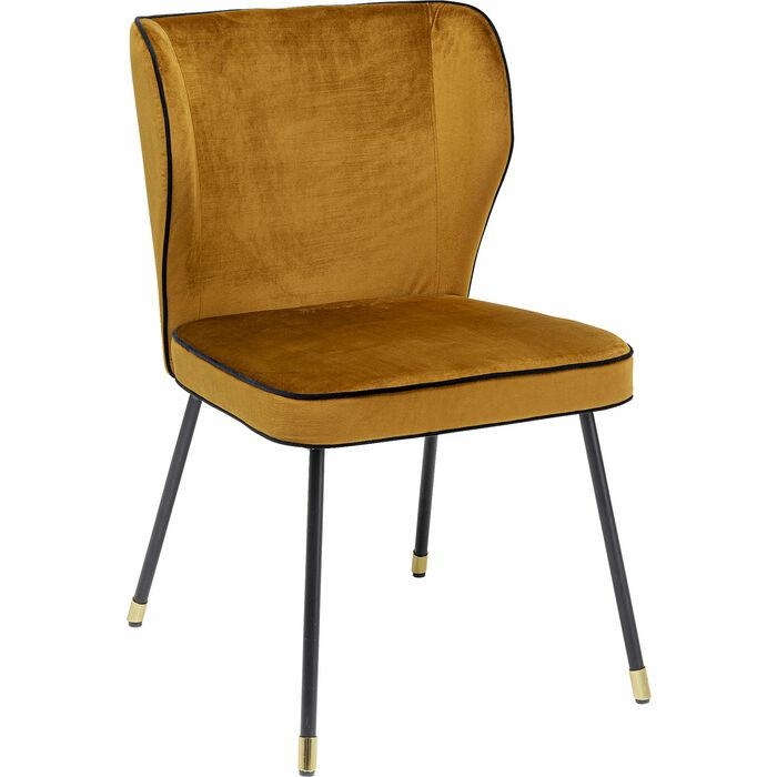 Scaune - Scaun Irina 50x57,5x83 cm, Muștar - Kare Design