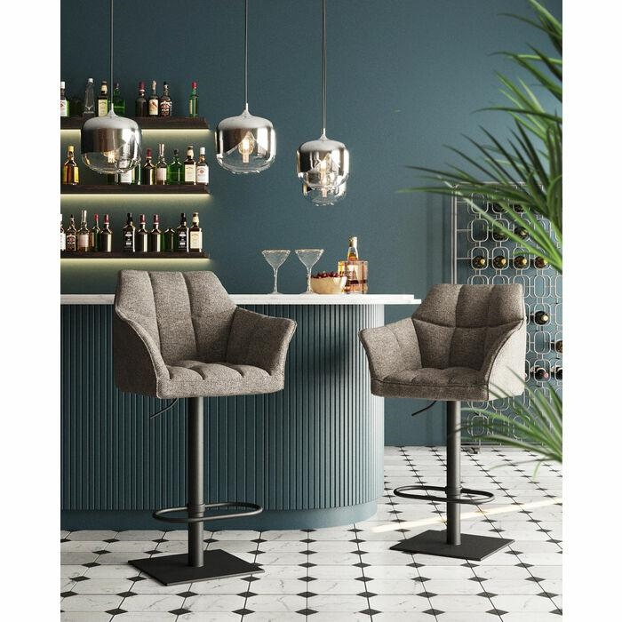 Scaun de Bar Thinktank 65x55x111 cm, Gri - Kare Design [7]