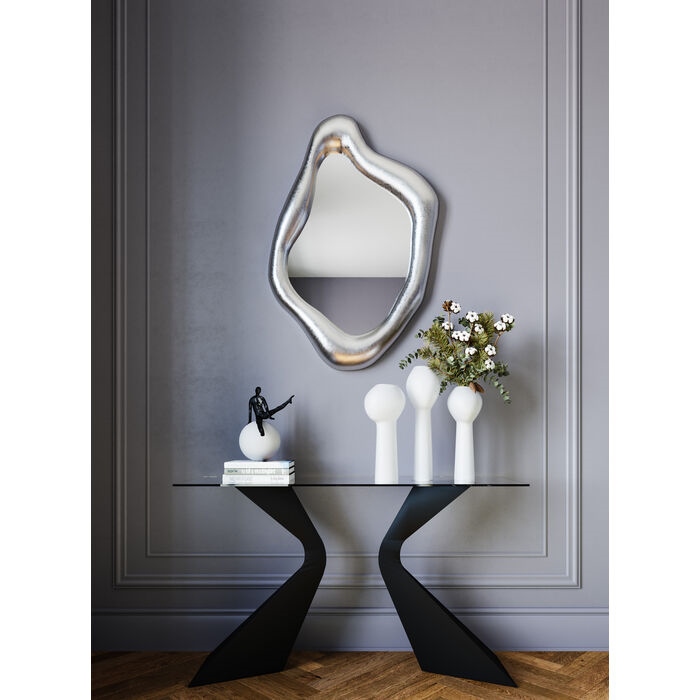 Oglindă Hologram, Poliuretan Argintiu Mat - Kare Design [5]