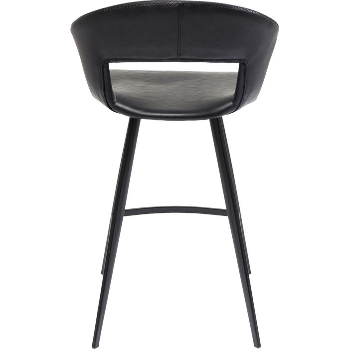 Scaun de Bar Reunion 53x53x90,5 cm, Negru - Kare Design [3]