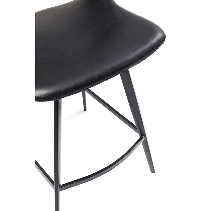 Scaun de Bar Reunion 53x53x90,5 cm, Negru - Kare Design [5]