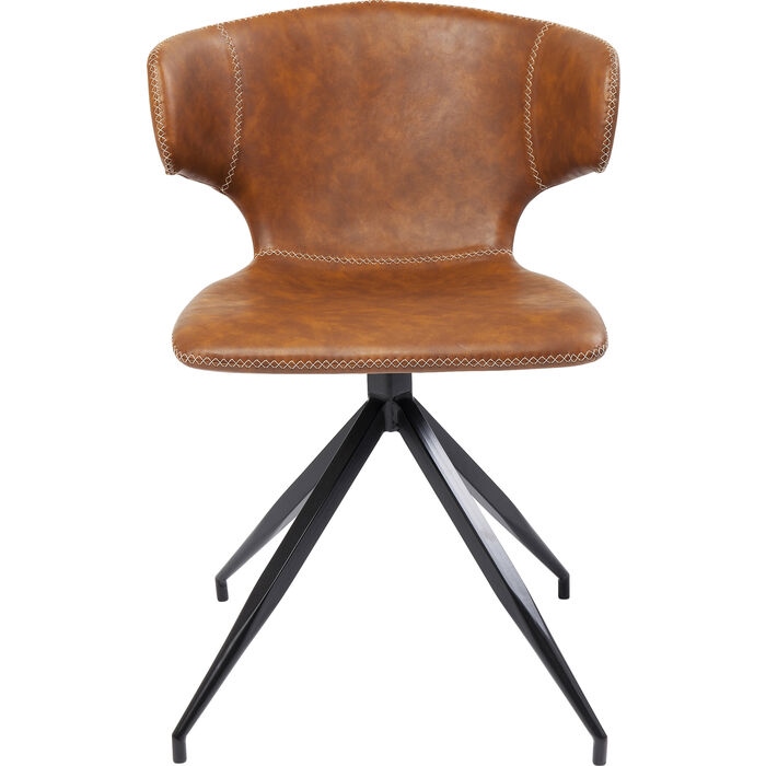 Scaun Rusty 55x54x79 cm, Poliuretan Imitând Piele - Kare Design [4]
