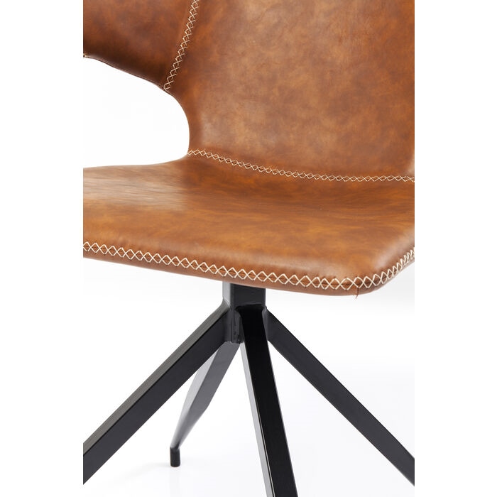 Scaun Rusty 55x54x79 cm, Poliuretan Imitând Piele - Kare Design [5]