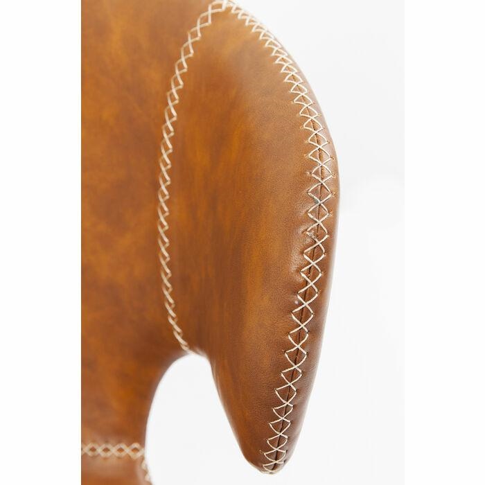 Scaun Rusty 55x54x79 cm, Poliuretan Imitând Piele - Kare Design [6]
