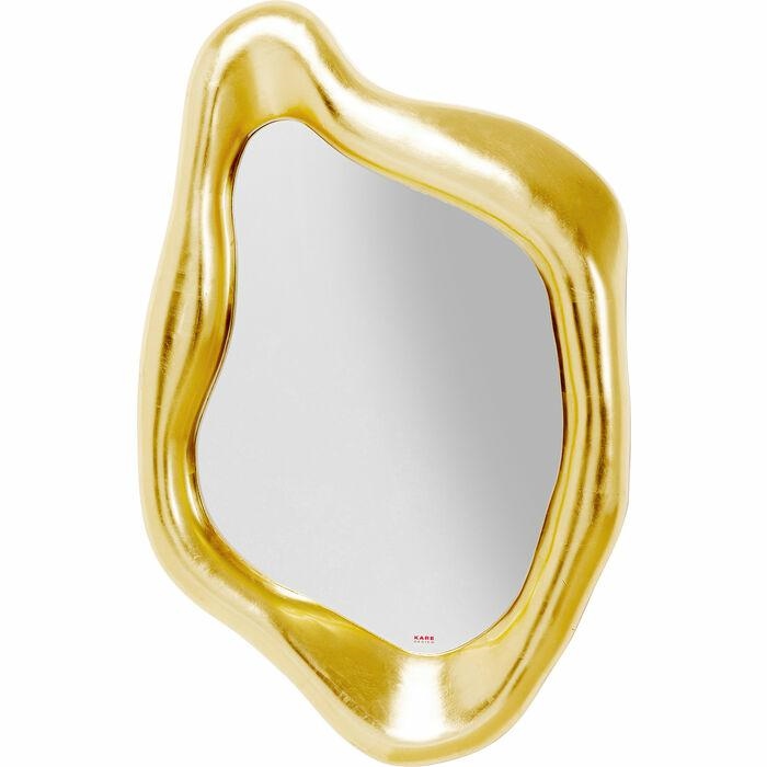 Produse - Oglindă Hologram 76x9x119 cm, Auriu Mat - Kare Design