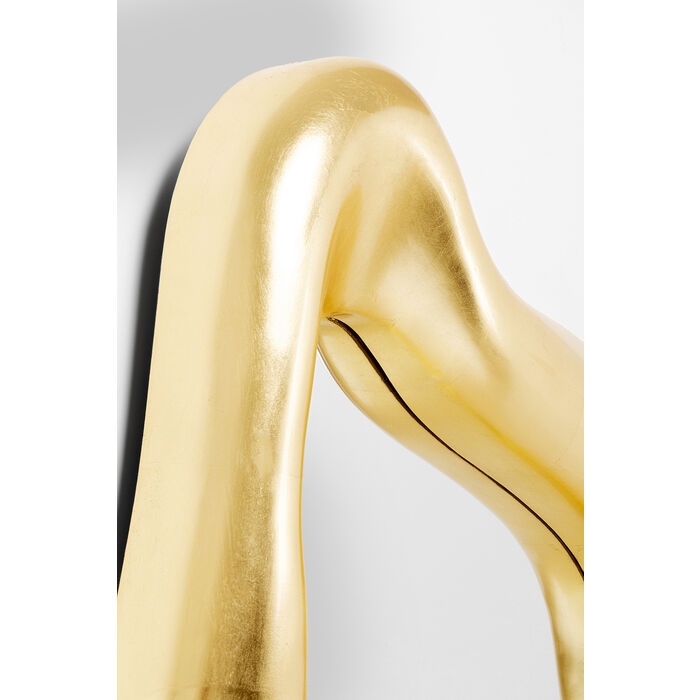 Oglindă Hologram 76x9x119 cm, Auriu Mat - Kare Design [3]
