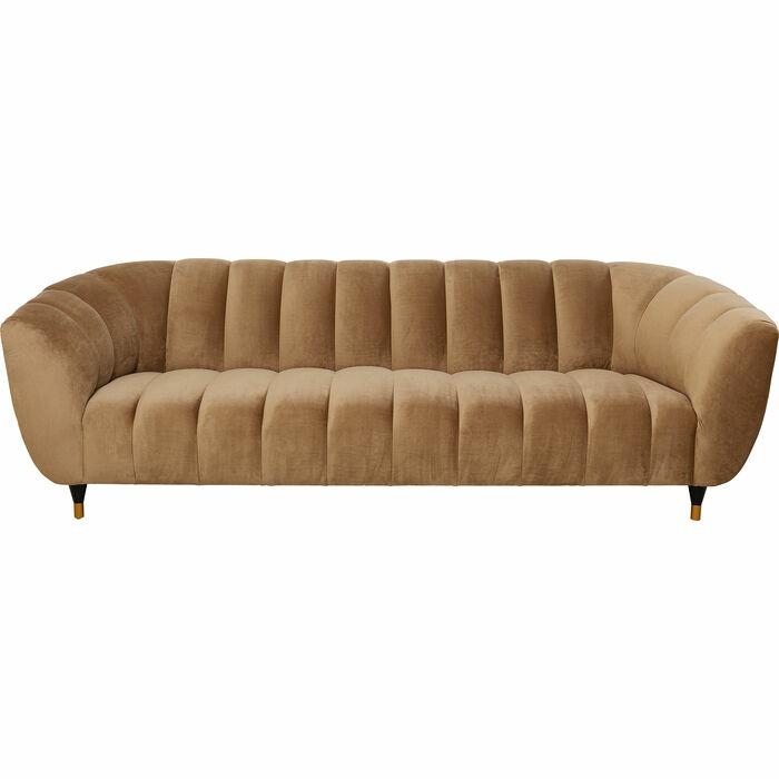 Produse - Canapea Spectra 245x95x74 cm, Catifea Maro - Kare Design
