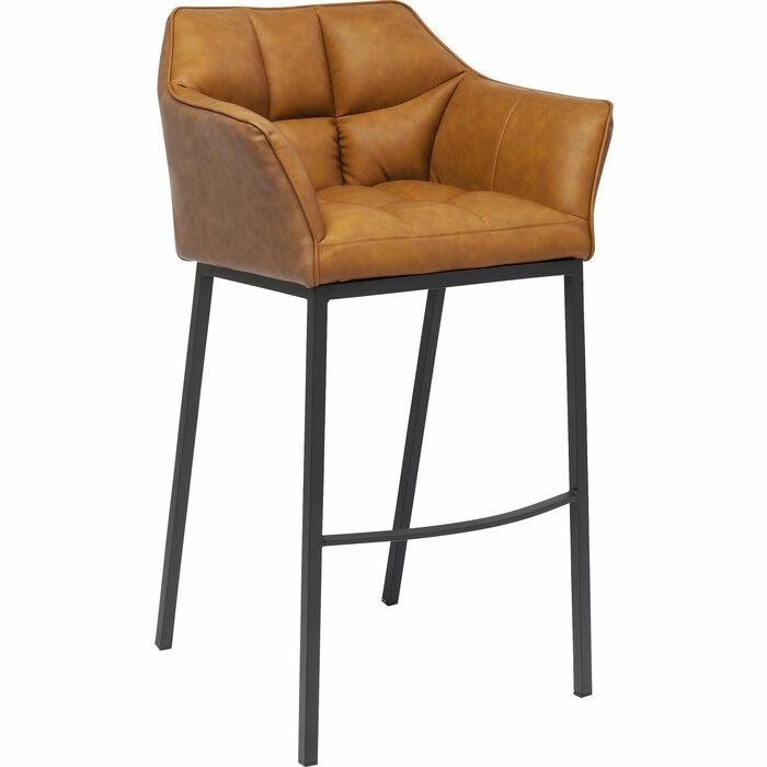 Produse - Scaun de Bar Thinktank 2 65x55x106 cm, Oțel Maro - Kare Design