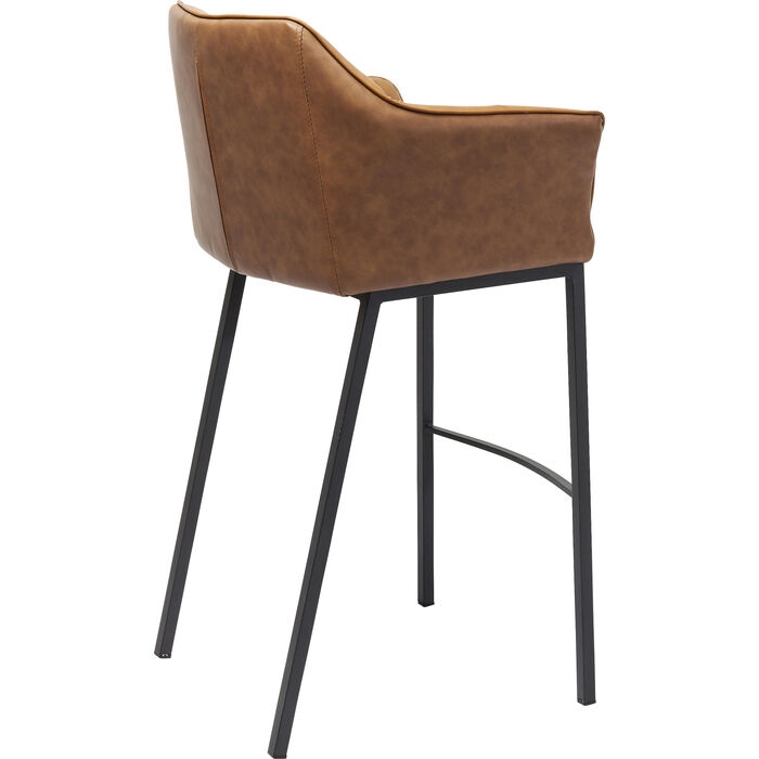 Scaun de Bar Thinktank 2 65x55x106 cm, Oțel Maro - Kare Design [2]