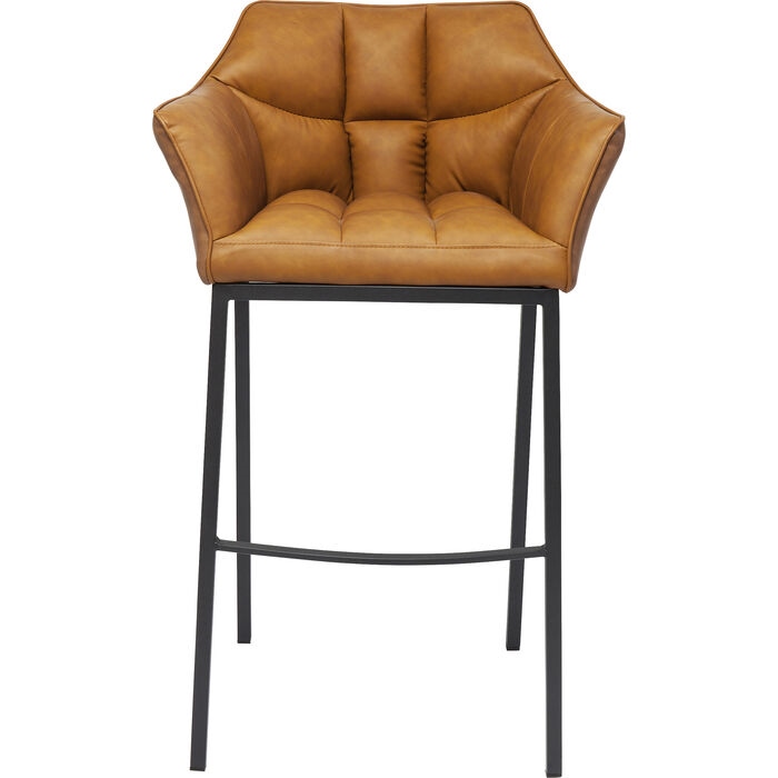 Scaun de Bar Thinktank 2 65x55x106 cm, Oțel Maro - Kare Design [3]