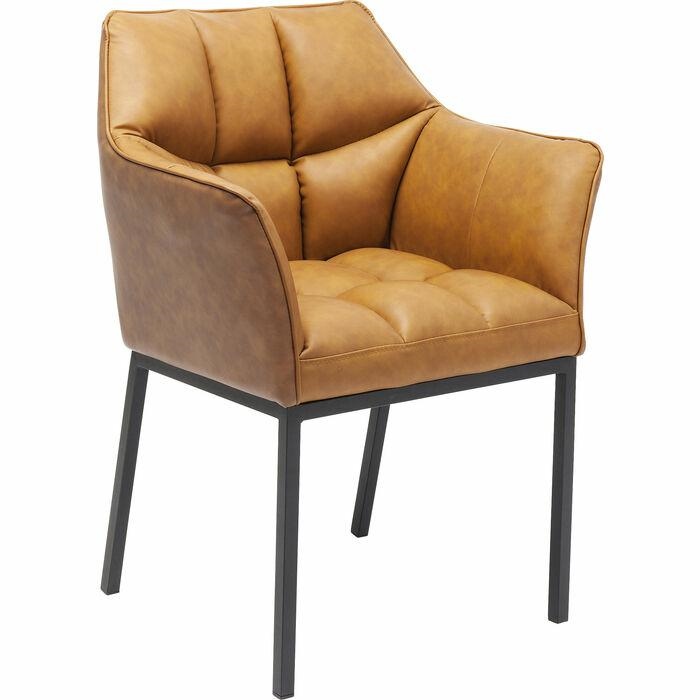 Produse - Scaun Thinktank 62x55x85 cm, Oțel Maro - Kare Design