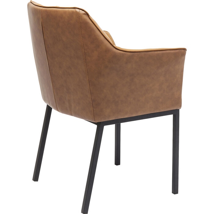 Scaun Thinktank 62x55x85 cm, Oțel Maro - Kare Design [2]