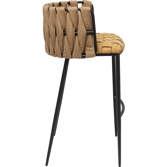 Scaun de Bar Cheerio 54x52x100 cm, Galben - Kare Design [2]