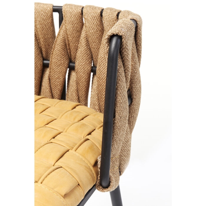 Scaun de Bar Cheerio 54x52x100 cm, Galben - Kare Design [3]