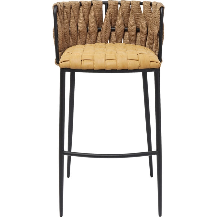 Scaun de Bar Cheerio 54x52x100 cm, Galben - Kare Design [5]