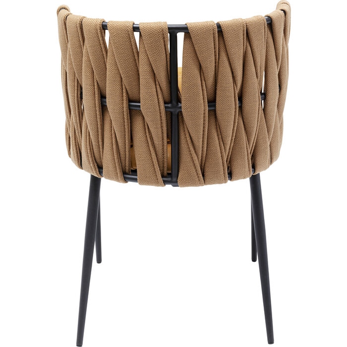 Scaun Cheerio 55x52x75 cm, Țesătură Poliuretanată Galben - Kare Design [3]