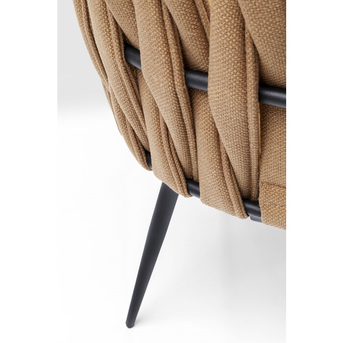 Scaun Cheerio 55x52x75 cm, Țesătură Poliuretanată Galben - Kare Design [6]