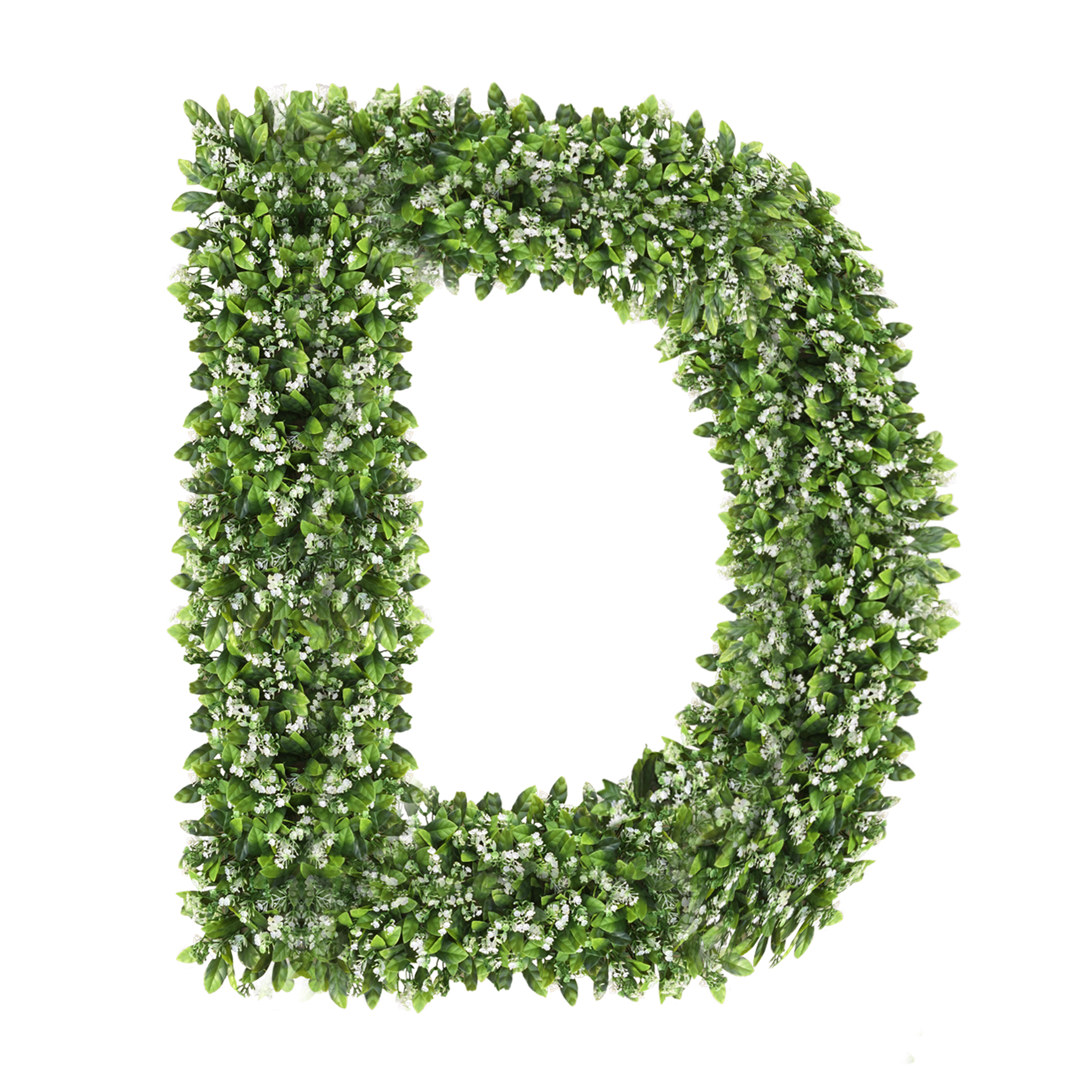 Litera realizata la comanda din plante artificiale inaltime 60 cm [6]